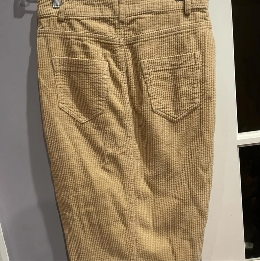 Zara denim corduroy midi skirt - Picture 10 of 10